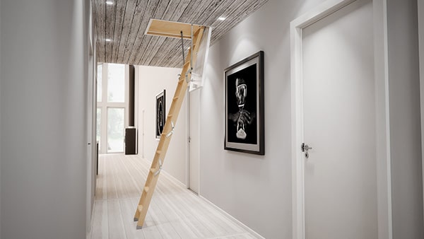Clickfix mini lofttrappe i gang 