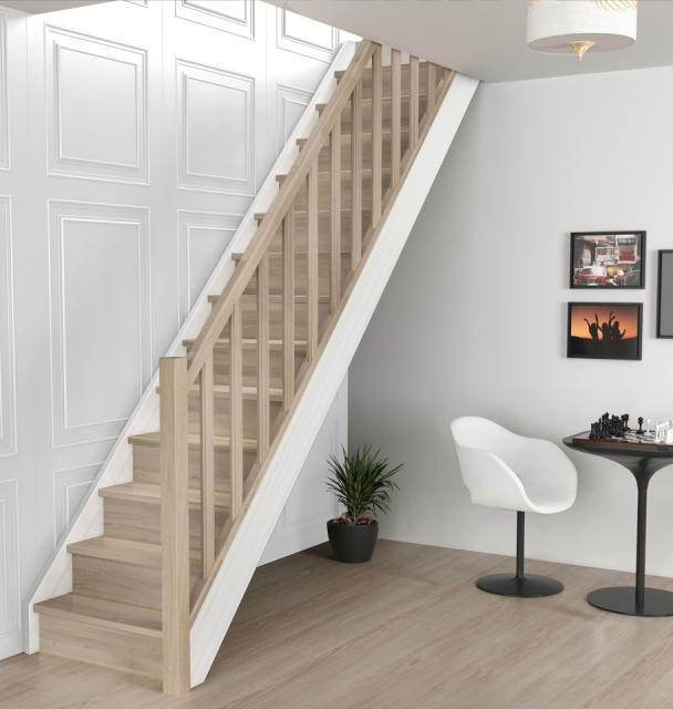 Trappe HELSINKI hvid White