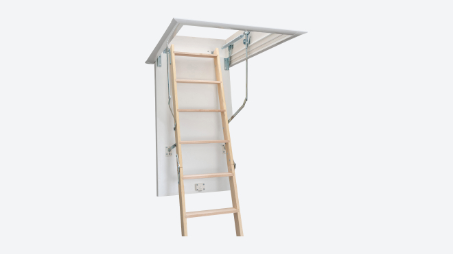 Loft ladder clickFIX® thermo - Made to measure 