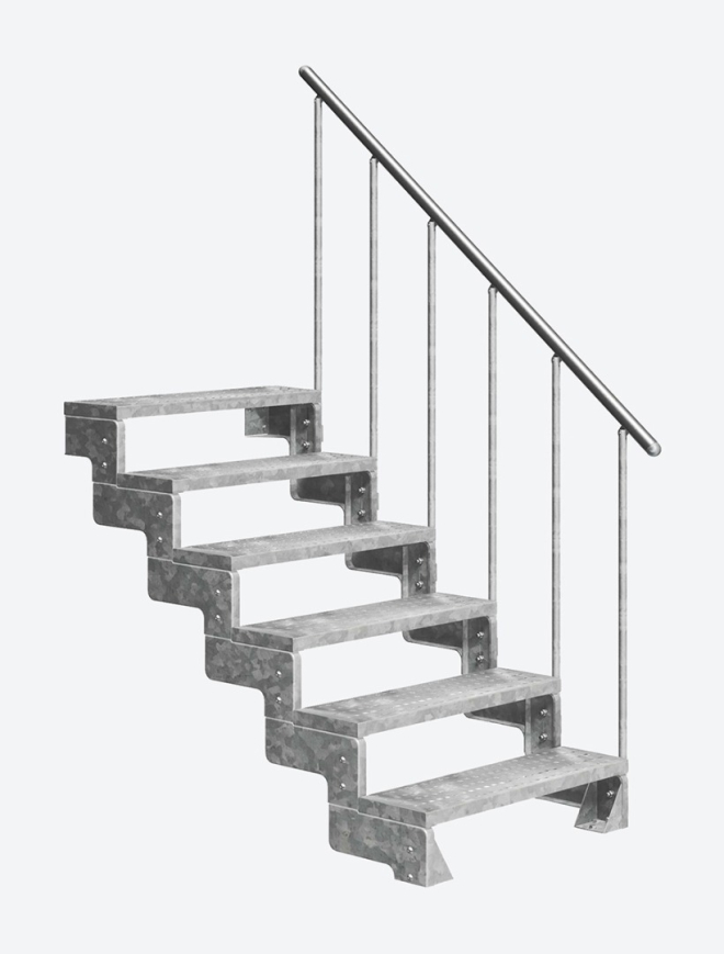 Ståltrappe GARDENTOP hultrin 