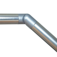 Hjørneforbinder PROVA PS6 Grey metallic